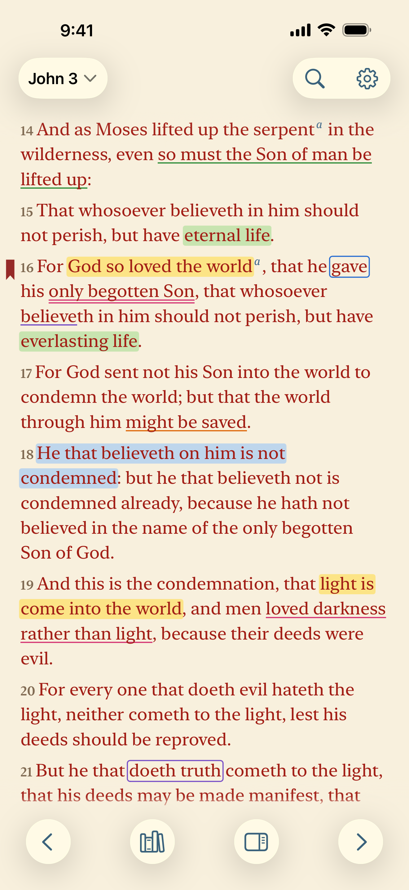 Thy Word is True: KJV Bible screenshot 1