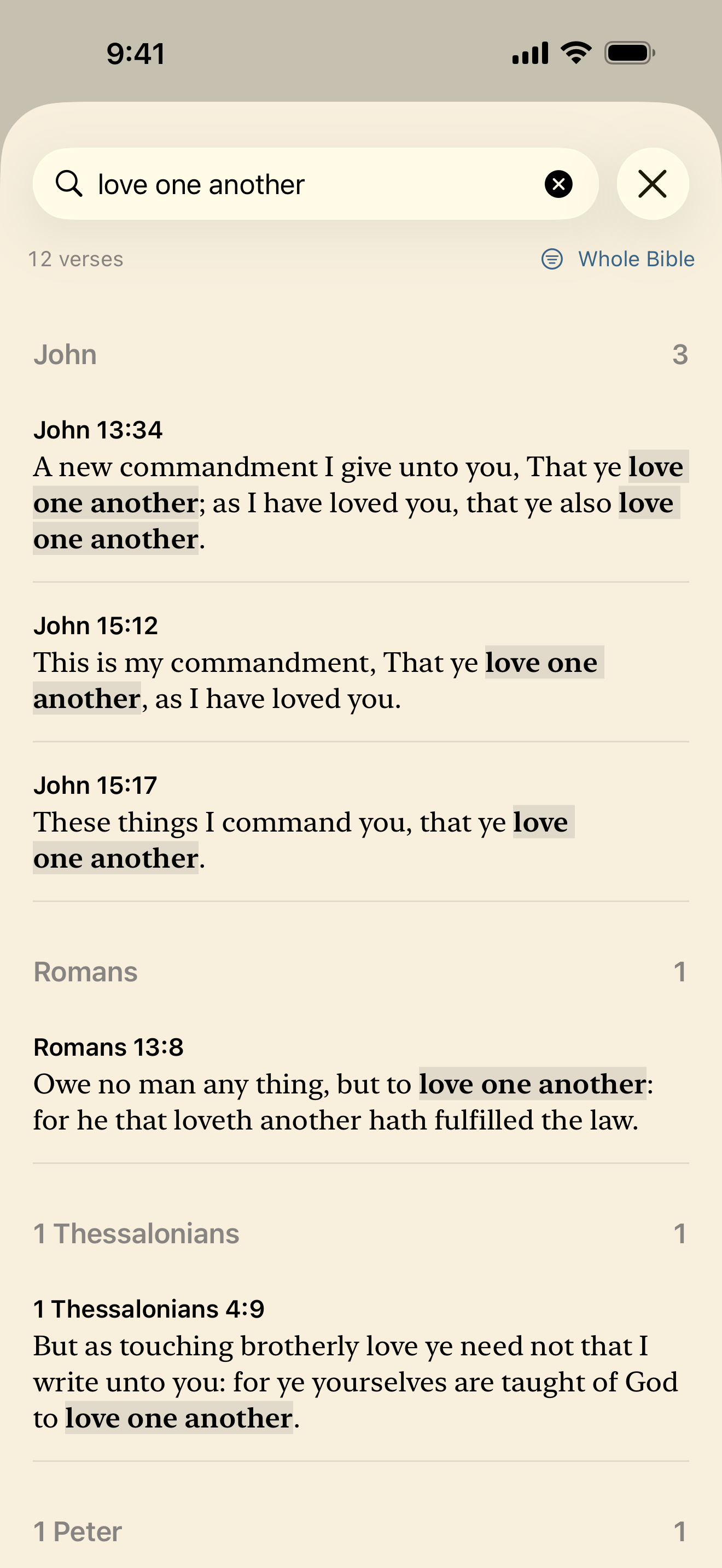 Thy Word is True: KJV Bible screenshot 4